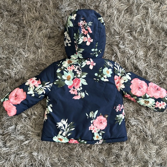 The Children’s Place Toddler Girls Reversible Coat - Picture 3 of 5